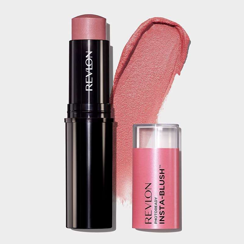 Revlon PhotoReady Insta-Blush Stick for Cheeks, Creamy & Blendable Makeup, Packaging May Vary, 320 Berry Kiss, 0.31 oz - Image 2