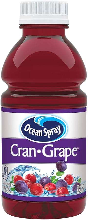 Ocean Spray® Cran-Grape® Cranberry Grape Juice Drinks, 10 Fl Oz Bottles, 6 Count - Image 3