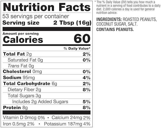 PBfit 30 Ounce Classic Peanut Butter Powder, Powdered Peanut Butter Spread From Real Roasted Peanuts, 8g of Protein 8% DV, Gluten-Free, 60 calories, 87% less fat (Pack of 1) - Image 2