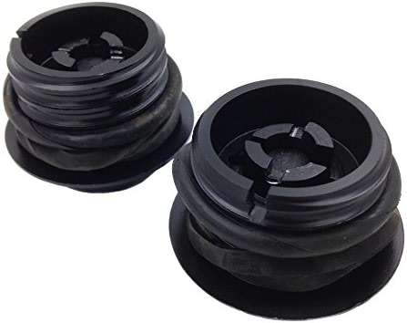 HTTMT MT249-040-BK Black Pop Up Gas Cap Vented Fuel Tank Cap Set Compatible with 1982-2010 Harley Davidson All Models With Dual Screw In Gas Caps (Touring/Sporster/Dyna/CVO/Trike) - Image 2