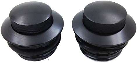 HTTMT MT249-040-BK Black Pop Up Gas Cap Vented Fuel Tank Cap Set Compatible with 1982-2010 Harley Davidson All Models With Dual Screw In Gas Caps (Touring/Sporster/Dyna/CVO/Trike) - Image 6