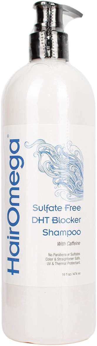 DrFormulas HairOmega DHT Blocker Shampoo + Conditioner with Moroccan Argan Oil, Jojoba Oil, Avocado Oil (Sulfate Free Shampoo + Conditioner Set) - Image 2