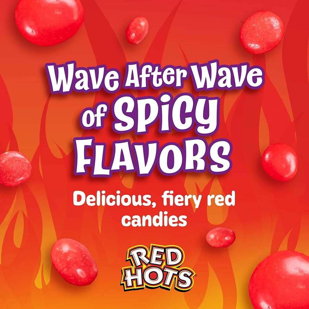 Wonka Red Hots, Cinnamon Flavored Hard Candy, 5.5 Ounce Theater Candy Boxes (Pack of 12) - Image 6