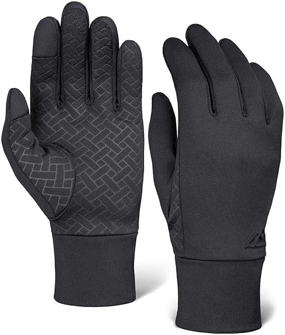 Tough Outdoors Winter Gloves - Mens Cold Weather Gloves - Touchscreen Winter Running Gear - Water-Resistant Cold Weather Gear - Image 1