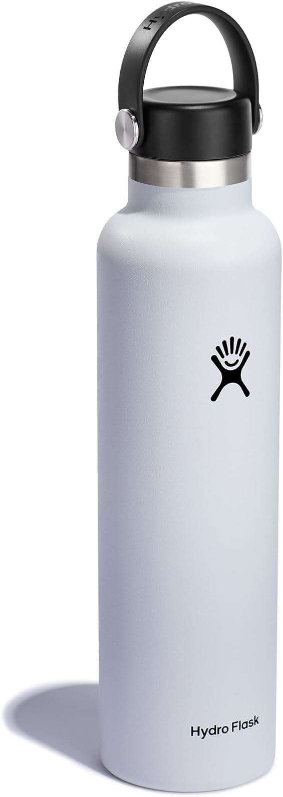 Hydro Flask Water Bottle - Insulated Stainless Steel - Non Spill, Leakproof in 24 Oz White - Image 4