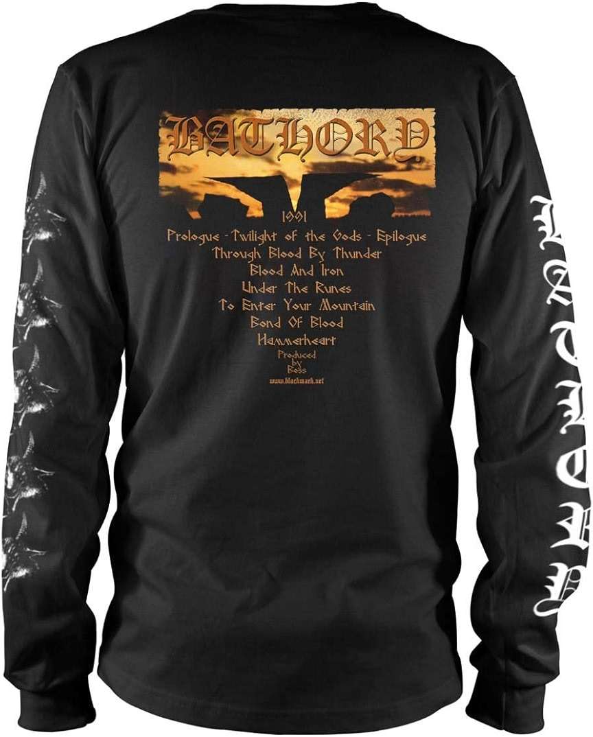Bathory Men's Twilight of The Gods Long Sleeve Small Black - Image 2
