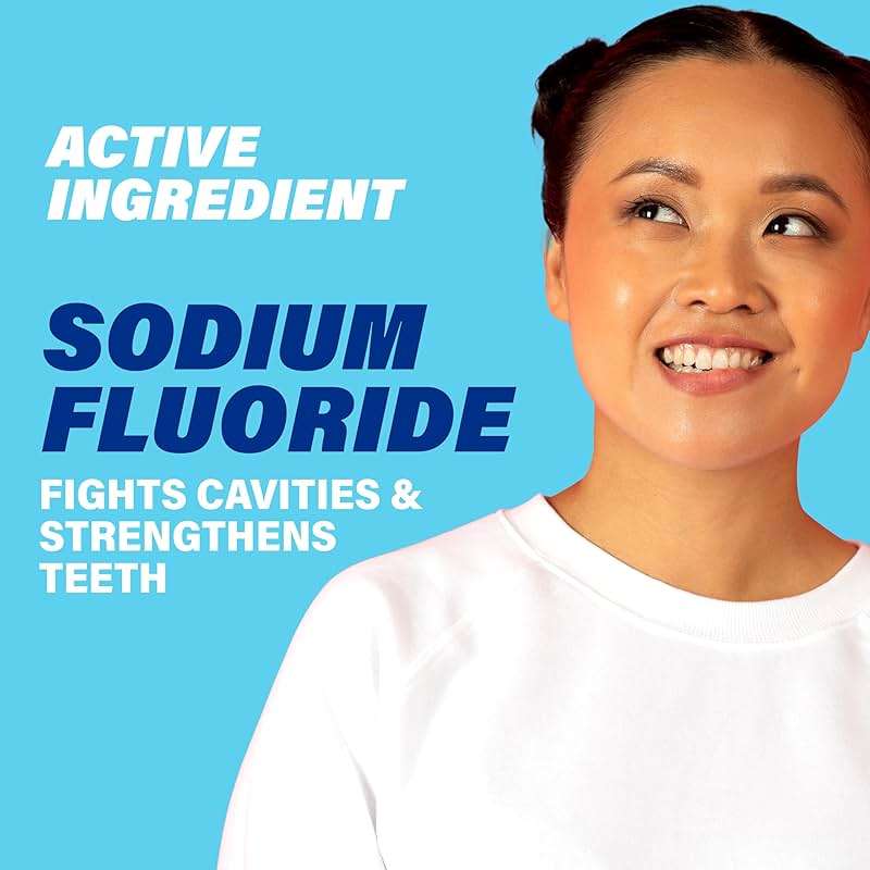 ACT Restoring Zero Alcohol Fluoride Mouthwash 33.8 fl. oz. Strengthens Tooth Enamel, Mint Burst - Image 5