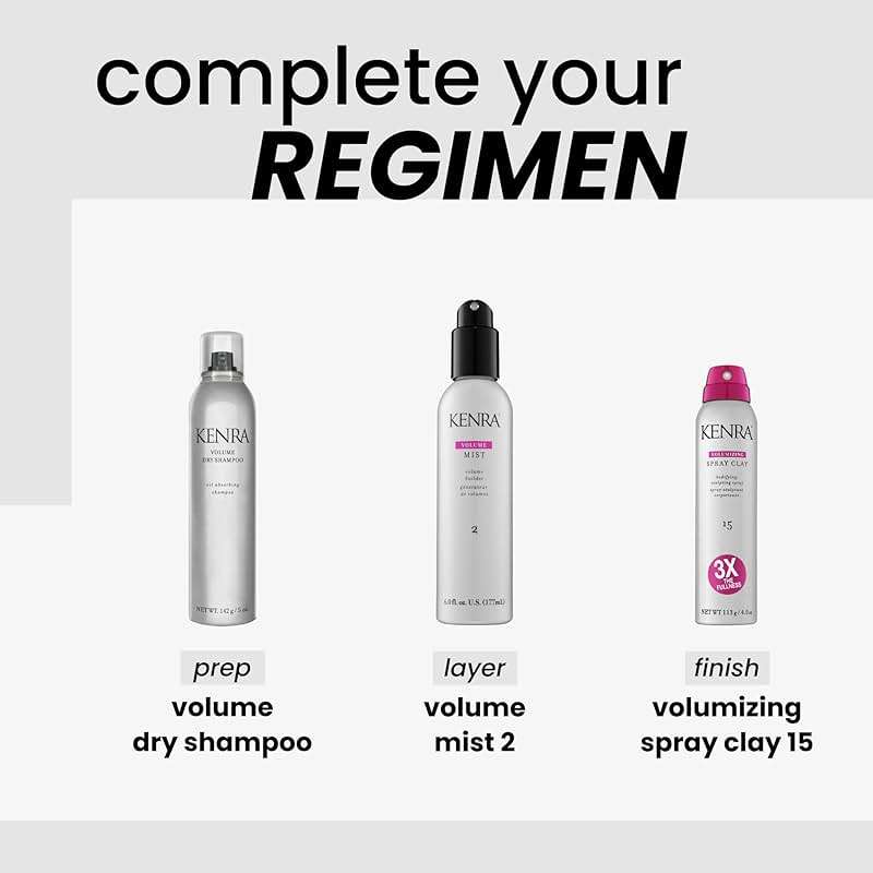 Kenra Volume Dry Shampoo | Oil Absorbing Shampoo | Translucent, Volume-Enhancing Spray | Instantly Refreshes Hair At The Root | Absorbs Oils & Impurities | All Hair Types - Image 6