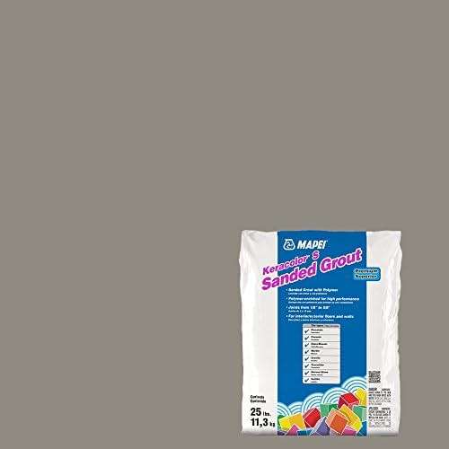 MAPEI Keracolor S Pewter Cementitious Sanded Powder Grout - 25LB Bag - Image 1