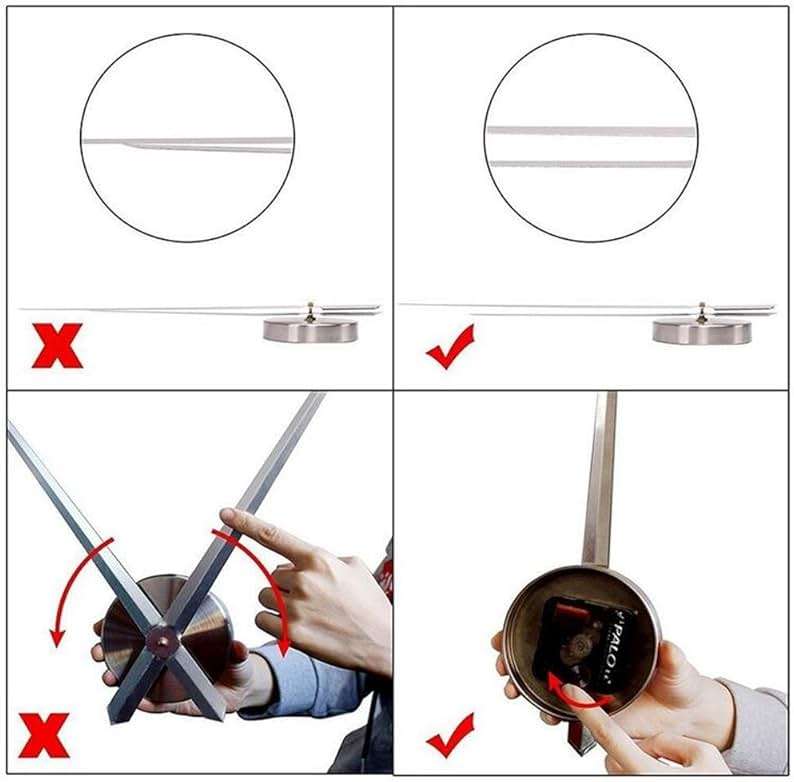 FASHION in THE CITY Large Frameless 3D DIY Mirror Surface Wall Clocks Modern Design for Living Room Bedroom Home Office Kids Room Hotel Coffee Hall Bar Wall Decoration - Image 6
