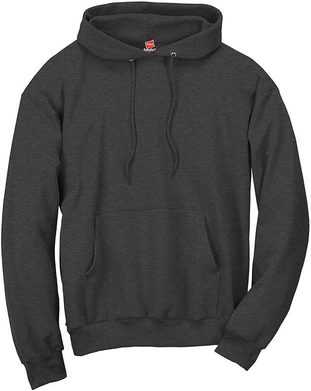 Hanes Men's EcoSmart Hoodie, Midweight Fleece, Pullover Hooded Sweatshirt - Image 2