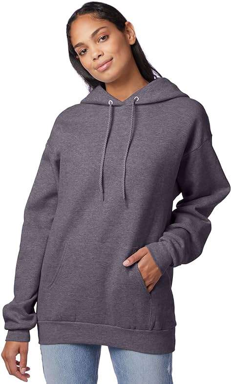 Hanes Men's EcoSmart Hoodie, Midweight Fleece, Pullover Hooded Sweatshirt - Image 5
