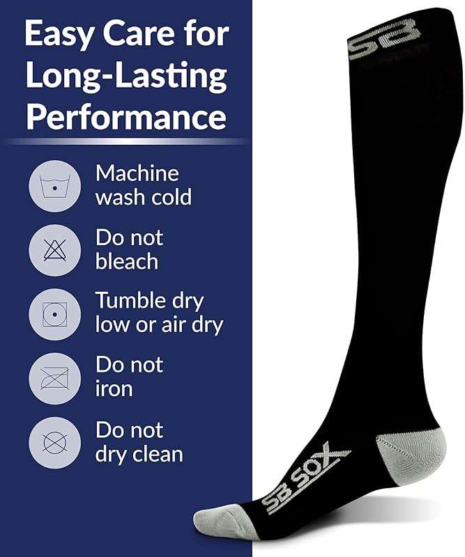 SB SOX Compression Socks for Men & Women (20-30mmHg) – Best Compression Socks for Flying, Medical, Sports, Wide Calf Fit, and Daily Wear - Image 7