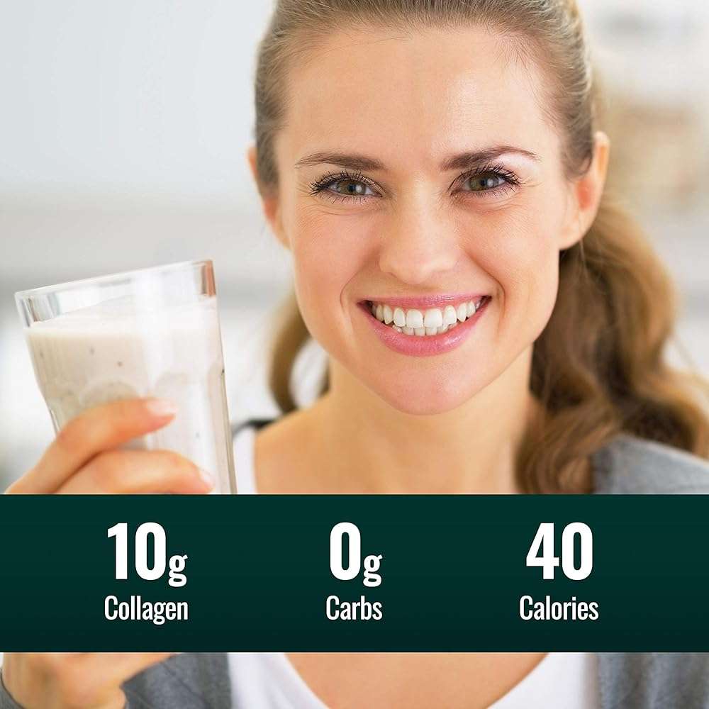 Natural Force Organic Clean Collagen Peptides Powder - USDA Certified Organic & Non-GMO, Keto & Paleo Certified - Hydrolyzed Type I & III Protein Powder with Essential Amino Acids – Unflavored, 32oz - Image 7