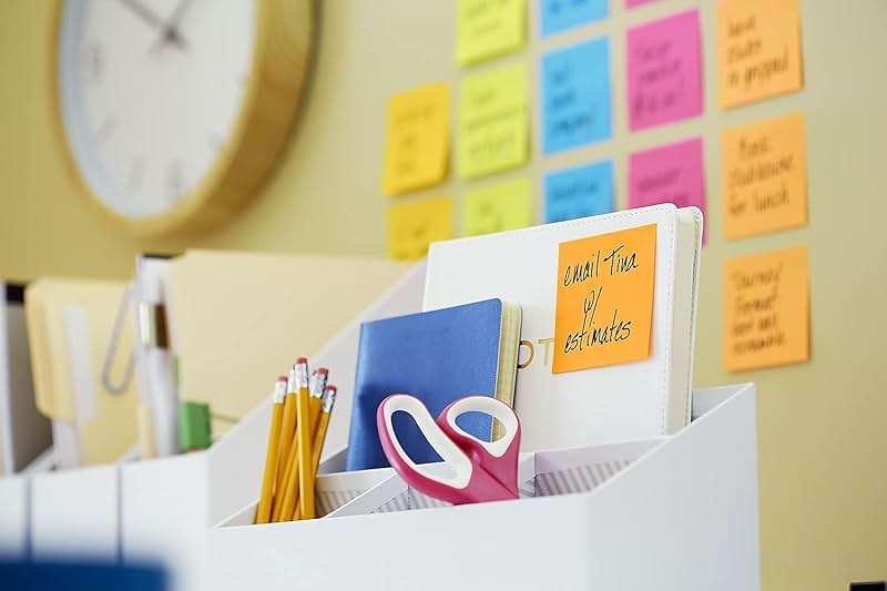 Post-it Super Sticky Notes, 15 Sticky Note Pads, 3 x 3 in, School Supplies, Office Products, Notes for Vertical Surfaces, Monitors, Walls and Windows, Supernova Neons and Energy Boost Collections - Image 2