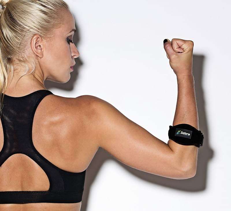 Tennis Elbow Brace With Compression Pad (2-Count) - Effective Pain Relief for Tennis & Golfer’s Elbow for Men & Women - Image 5