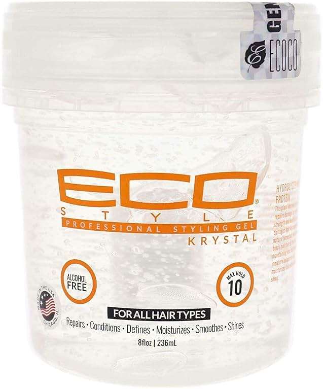Eco Style Professional Styling Gel Krystal, 8 Ounce - Image 1