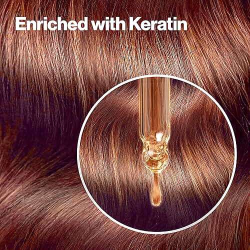 Revlon Colorsilk Beautiful Color, Permanent Hair Dye with Keratin, 100% Gray Coverage, Ammonia Free, 30 Dark Brown - Image 7