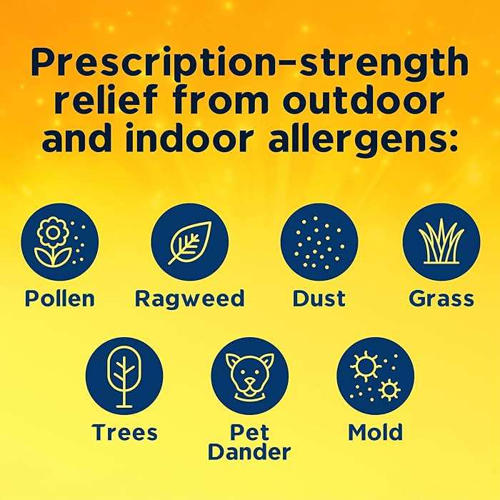 Xyzal 24 Hour Allergy Relief Medicine, Original Prescription Strength Antihistamine, Levocetirizine Dihydrochloride Tablets, 5 mg, 80 Count - Image 5