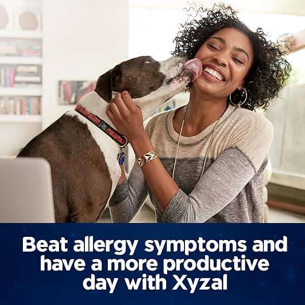 Xyzal 24 Hour Allergy Relief Medicine, Original Prescription Strength Antihistamine, Levocetirizine Dihydrochloride Tablets 5 mg, 55 Count - Image 9
