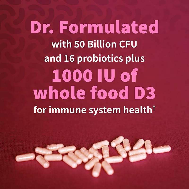 Garden of Life Dr. Formulated Probiotics Urinary Tract+ - 50 Billion CFU - Supports Digestive, Immune & Urinary Tract Health - Shelf Stable - 60 Vegetarian Capsules - Image 5