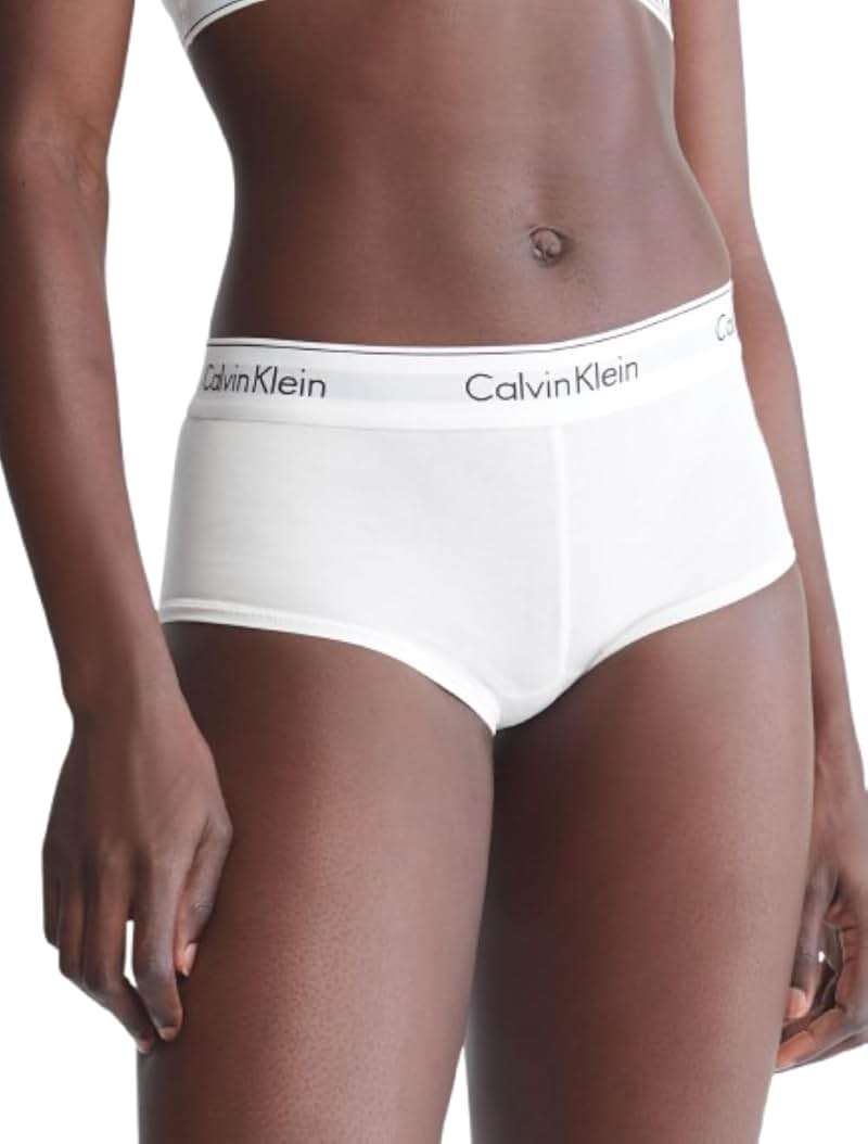 Calvin Klein Women's Cotton Boyshort Panty - Image 1