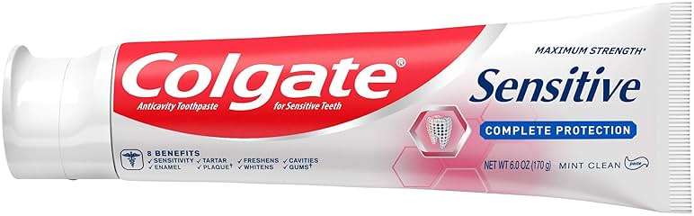 Colgate Sensitive Toothpaste, Complete Protection, Mint - 6 Ounce (Pack of 3) - Image 12