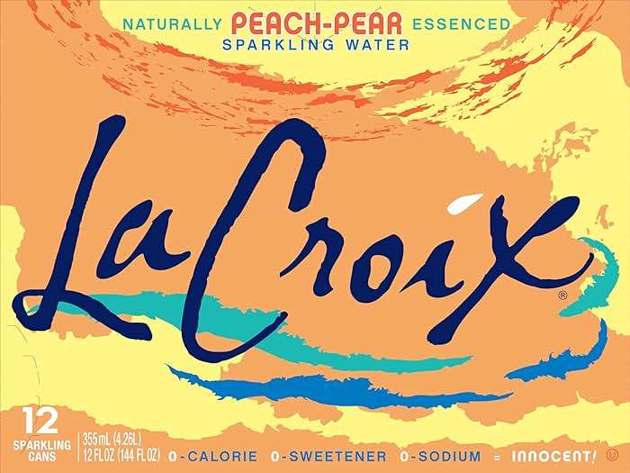La Croix Sparkling Water, Peach-Pear, 12 Fl Oz (pack of 12) - Image 3