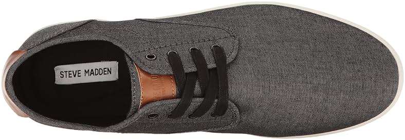 Steve Madden Mens Fenta Fashion Sneakers - Casual Lightweight Walking Shoes for Everyday Comfort, Grey, 12 - Image 5