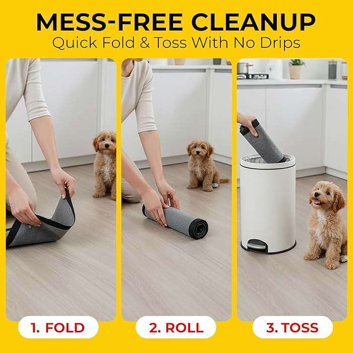 Glad for Pets Black Charcoal Puppy Pads - 6-Layer Leak-Proof Construction, Activated Carbon Odor Control, Pheromone Attractant - Disposable Dog Pee Pads for Potty Training, 23 x 23 in, 100 Count - Image 9