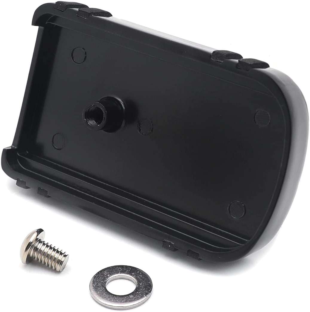 HTTMT MT216-100-BK Style 100- Black Large Brake Pedal Pad Compatible with Harley 1980-2017 Touring Trike (Road King/CVO Street Glide/Road Glide FLTRX) - Image 5