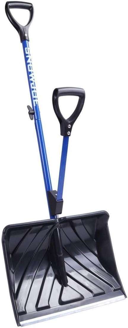 Snow Joe Snow Shovel with 18-Inch Blade and Assist Handle, 3.5 Lbs - Heavy-Duty Lightweight Shoveling Tool for Ice Removal, Shovelution SJ-SHLV01 - Image 9