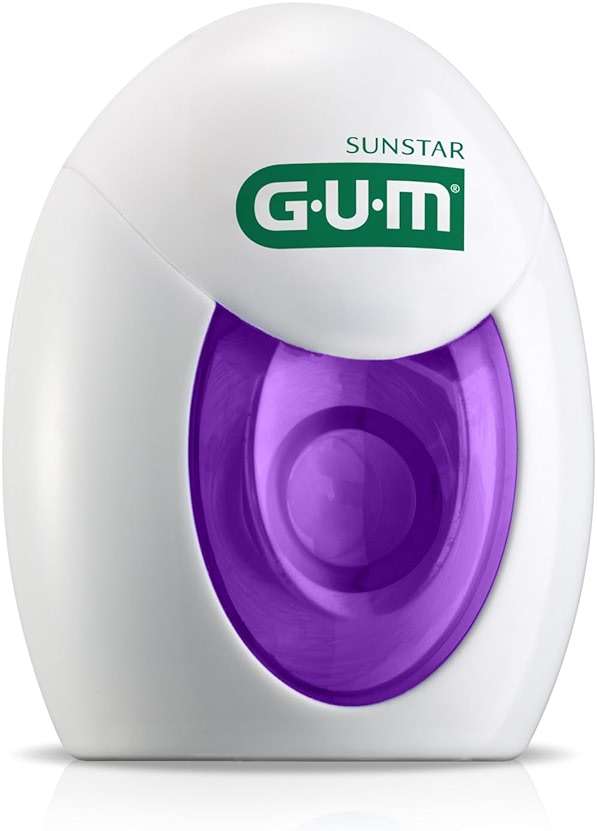 GUM Expanding Dental Floss, Waxed Woven Floss for Adults, Plaque Remover for Tight Spaces Between Teeth, Unflavored, 1 Count - Image 4
