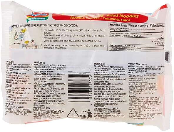 Indomie Mi Goreng Instant Stir Fry Noodles, Halal Certified, Original Flavor (Pack of 30) - Image 4