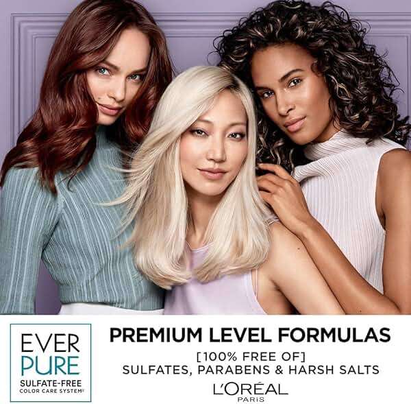 L'Oreal Paris EverPure Repair and Defend Sulfate Free Conditioner for Color-Treated Hair, Strengthens and Repairs Damaged Hair, with Goji, 8.5 Fl; Oz (Packaging May Vary) - Image 4