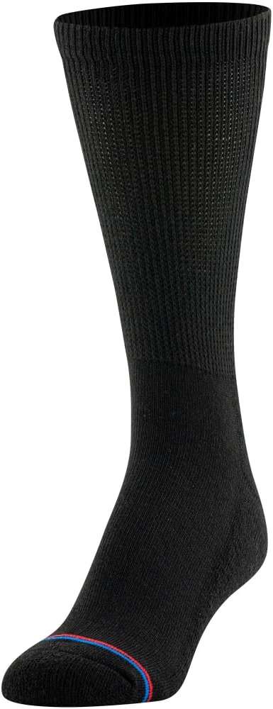 MediPeds Men's Extra Wide Non-Binding Crew Socks - Image 2