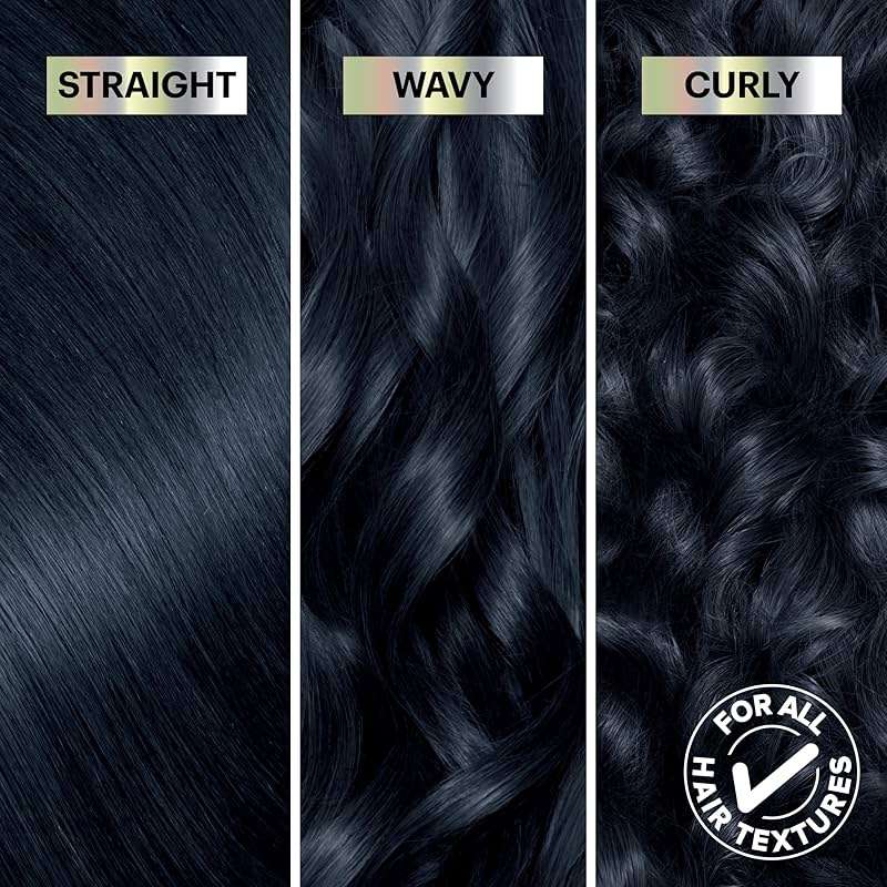 Garnier Nutrisse Ultra Color Hair Color, Permanent Hair Dye for Up to 8 Weeks of Bold, Vibrant, Fade-Resistant Results, Vegan & Cruelty-Free, IN1 Dark Intense Indigo (Midnight Iris), 1 Count - Image 5