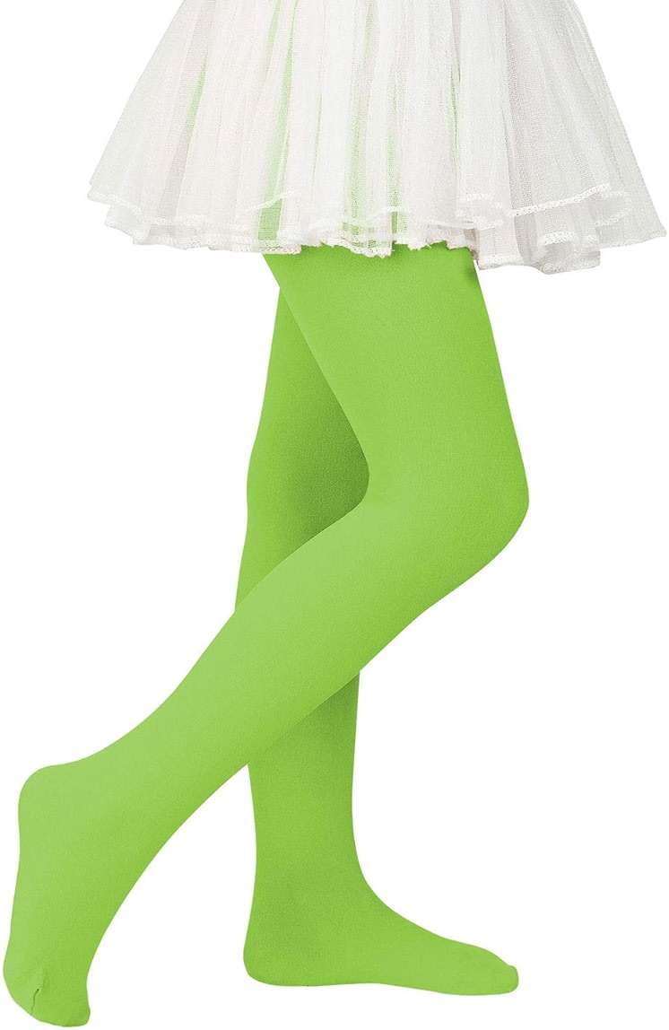 Zando Ballet Tights for Girls - Ultra Soft Girls Dance Tights Elastic Ballet Footed Halloween Tight Girl for Daily School - Image 2
