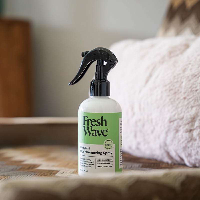 Fresh Wave Original Scent Odor Removing Spray, 8 fl. oz. | Pack of 2 | Odor Absorber for Home, Furniture, Fabrics & Trash | Safer Odor Relief - Image 7