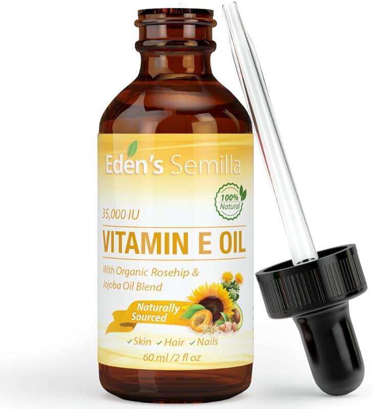 Eden's Semilla Natural Vitamin E Oil - 60ml - Image 1