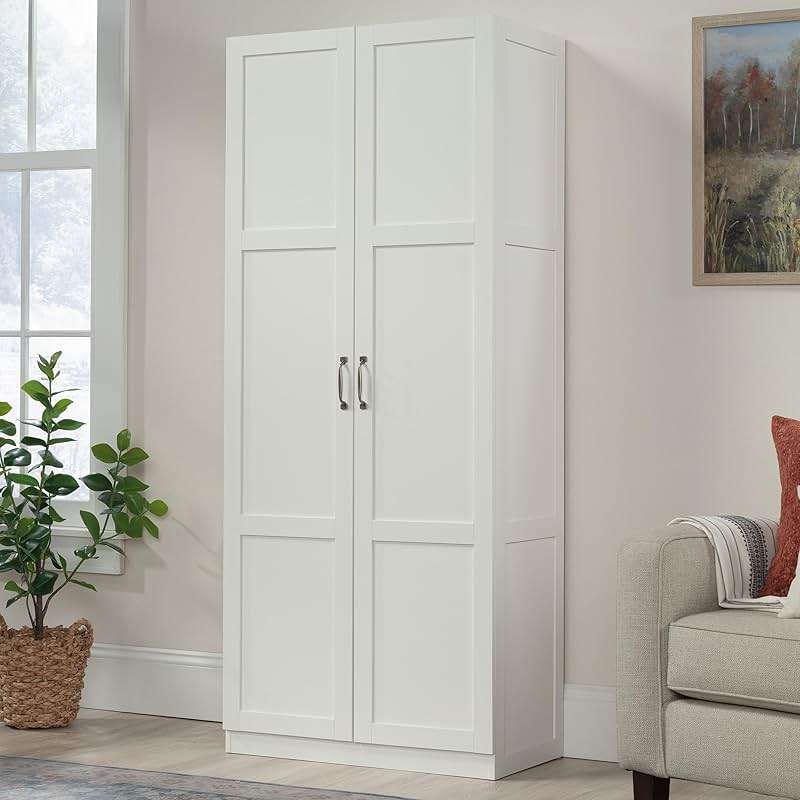 Sauder Select Storage Cabinet/ Pantry cabinets, White finish - Image 4