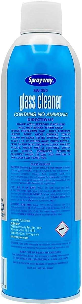Sprayway Glass Cleaner with Foaming Spray for a Streak-Free Shine for Home and Automotive Use, 19 oz., Pack of 6 - Image 3