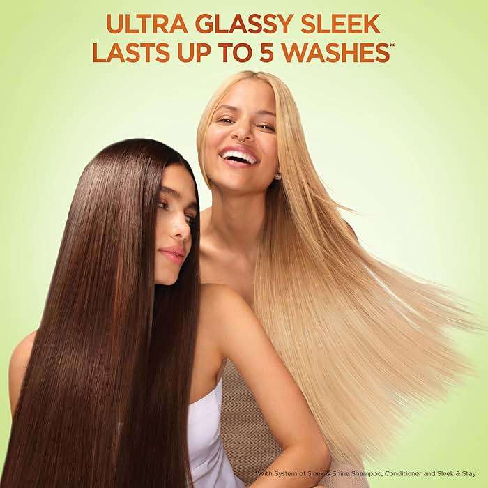 Garnier Fructis Sleek & Shine Conditioner, Frizzy, Dry, Unmanageable Hair, 21 fl. oz.(Packaging May Vary) - Image 9