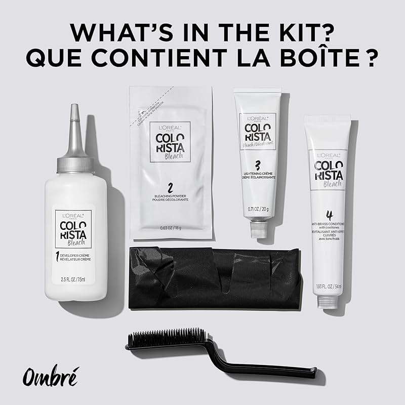 L’Oreal Paris Colorista Hair Bleach, Ombre Hair Color Kit, 1 Hair Bleach Kit - Image 6