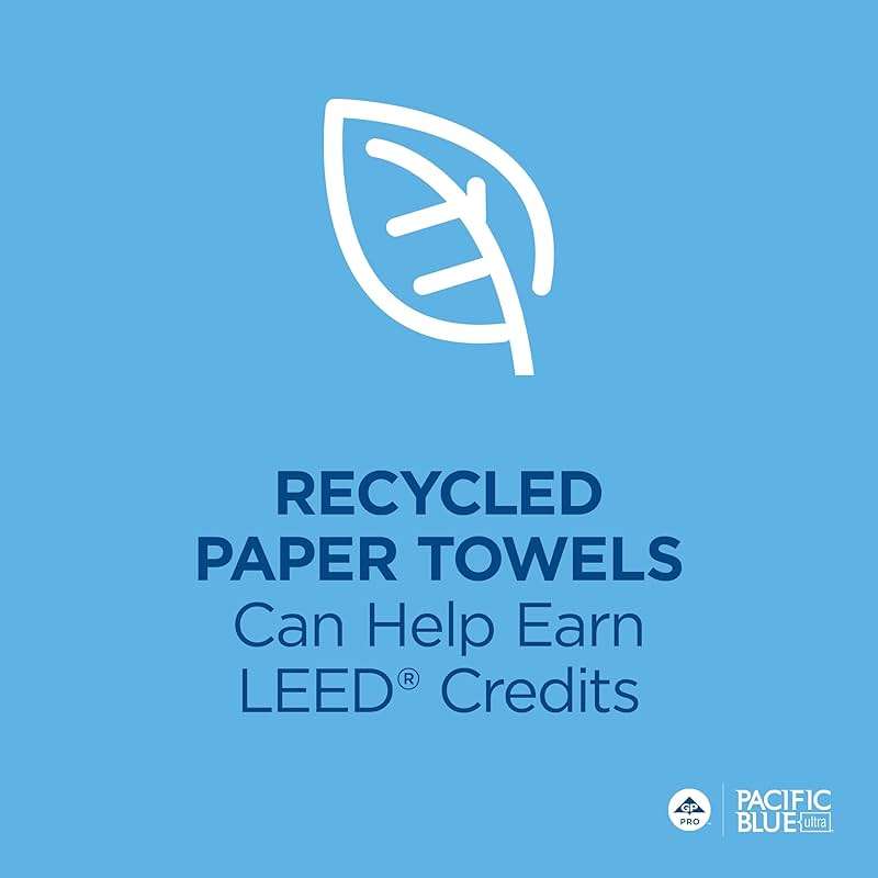 Pacific Blue Ultra by Georgia-Pacific PRO 8” High-Capacity Paper Towel Rolls, White, 1150 Linear Feet Per Roll, 6 Rolls Per Case, 26490 - Image 10