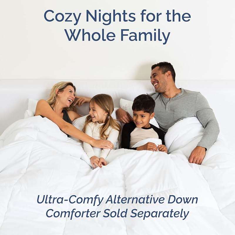 Queen Size 4 Piece Sheet Set - Comfy Breathable & Cooling Bed Sheets Set - Hotel Luxury Bedding for Women, Men, Kids & Teens - Deep Pockets, Easy Secure Fit, Soft and Wrinkle Free - Oeko-Tex - White - Image 8