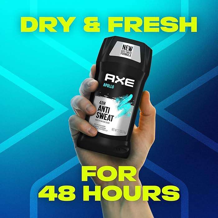 AXE Apollo Antiperspirant Deodorant Stick For Men Sage & Cedarwood 48 Hr Anti Sweat Mens Deodorant, 2.7 Ounce (Pack of 4) - Image 3