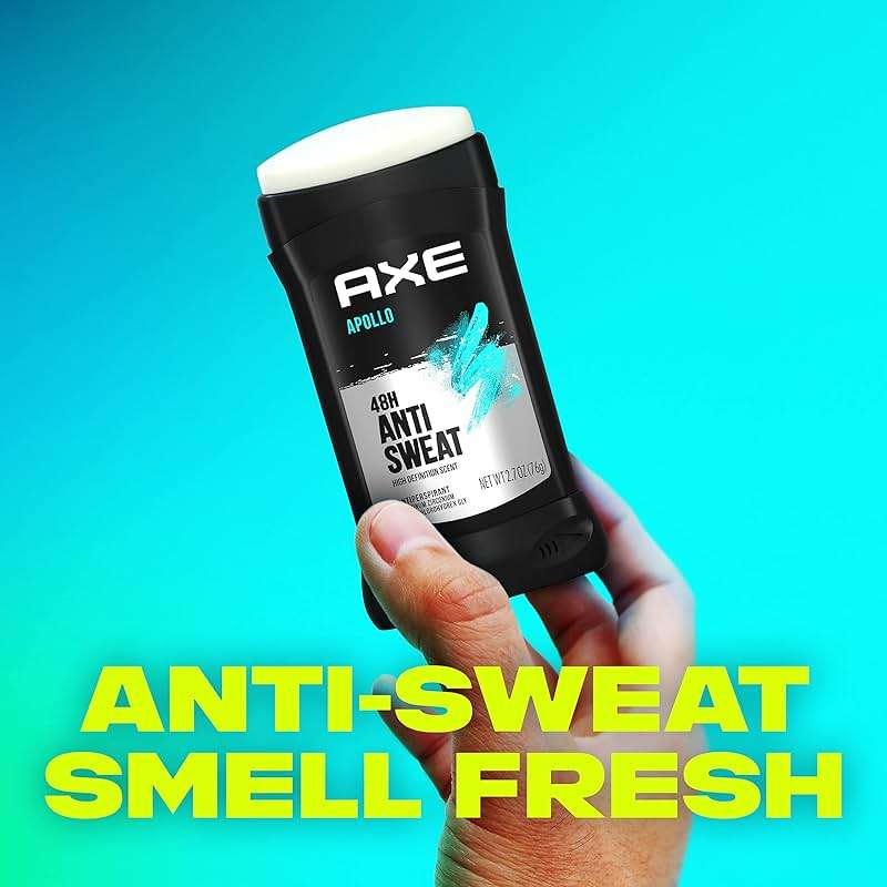 AXE Apollo Antiperspirant Deodorant Stick For Men Sage & Cedarwood 48 Hr Anti Sweat Mens Deodorant, 2.7 Ounce (Pack of 4) - Image 4