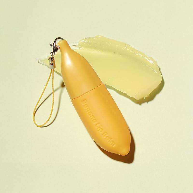 TONYMOLY Magic Food Banana Mini Lip Balm, Hydrating & Moisturizing Korean Lip Care with Shea Butter & Vitamin E, Travel Size, Fruit-Infused Lip Treatment - Image 5