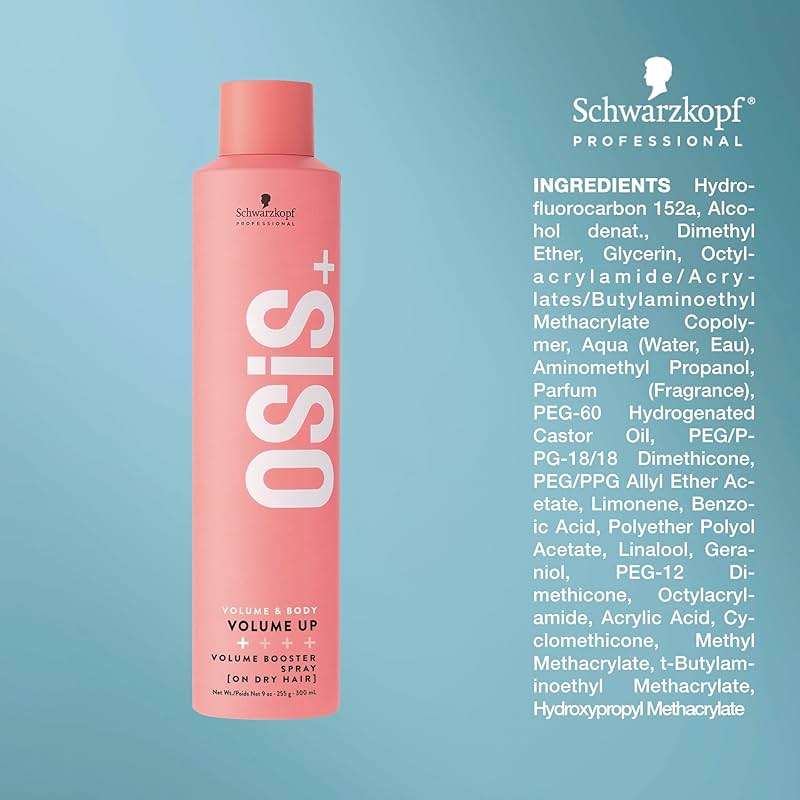 OSiS+ Volume Up Booster Spray - Lightweight Flexible Volume Control Spray - Image 5